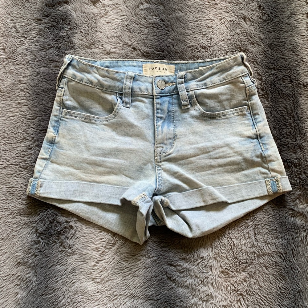 Pacsun Super Stretch Shortie Shorts
